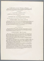 KG 14537
<br/>
Titelblad en beschrijvende tekst bij bundel reproductiegrafiek
<br/>
<em>Imprimerie Royale</em>